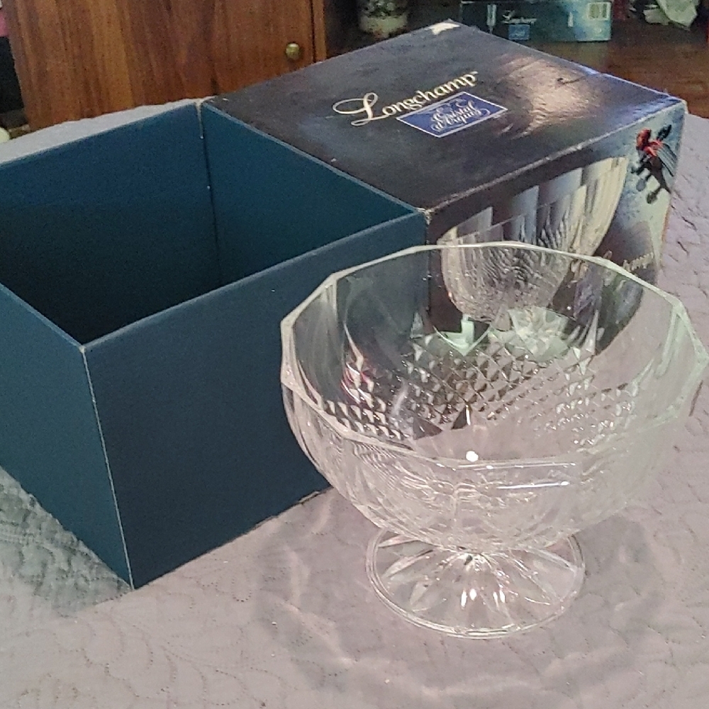 Longchamp Footed Bowl